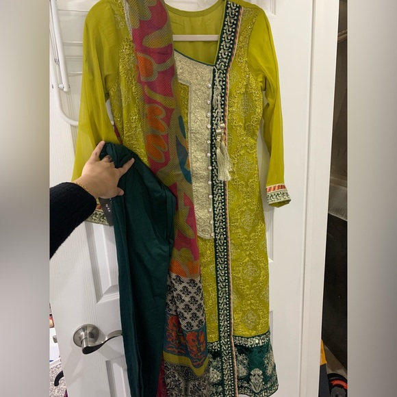 Pakistani Party Dress - Picture 4 of 6